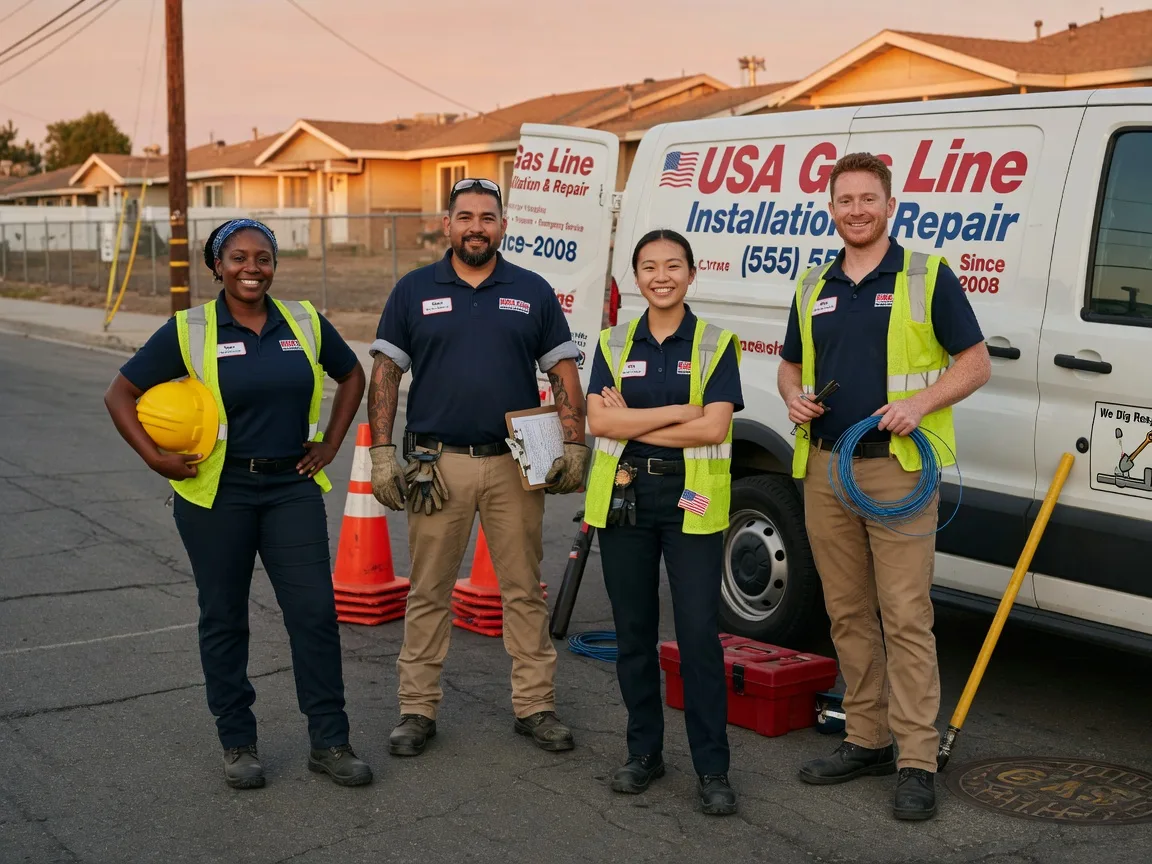 Gas Line Installation company in Franktown, CO